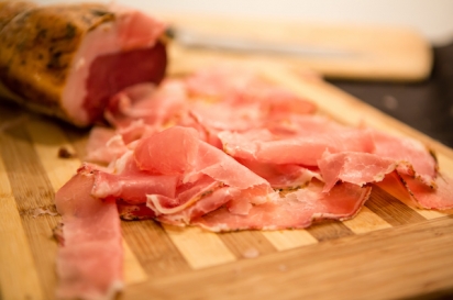 Lonza, a dry-cured pork with juniper, by Ends Meat, a whole-animal salumeria in Brooklyn.