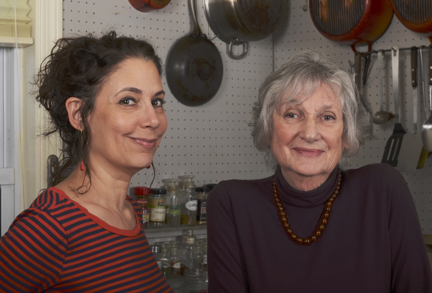 Sonya Gropman (L) and her mother Gabrielle “Gaby” Rossmer Gropman. Photo by James Hull.