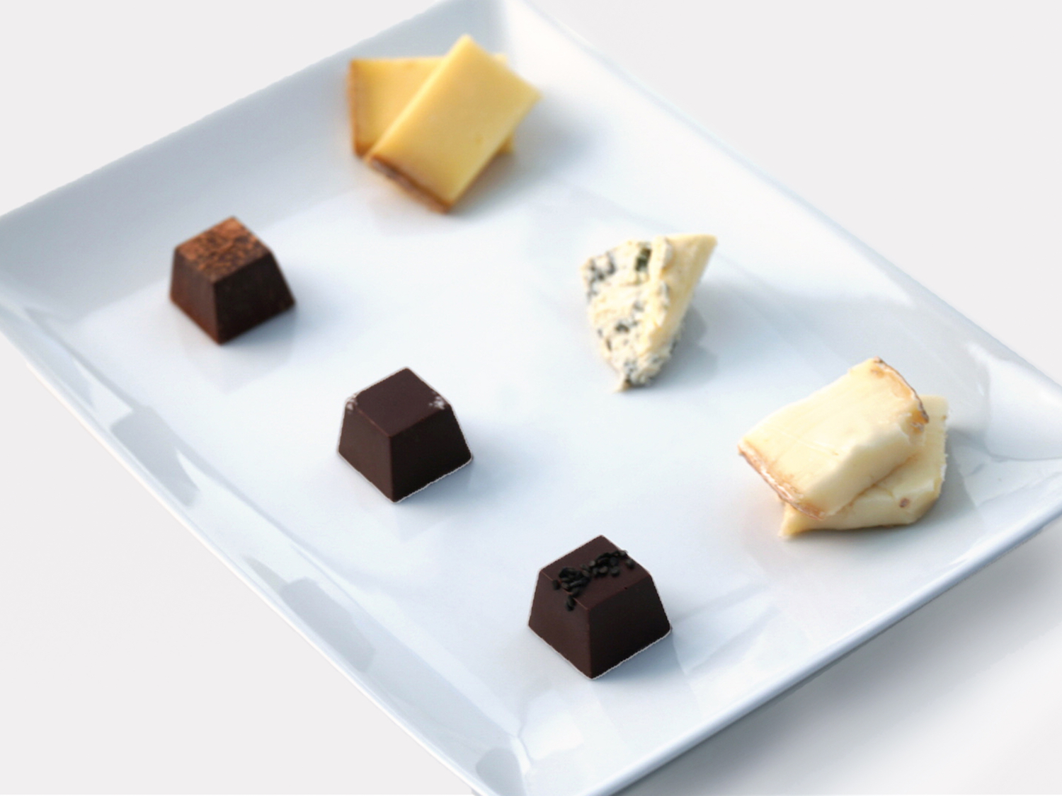 Artisanal Cheese and Chocolate Set from Cheese Grotto and Milène Jardine Chocolatier.