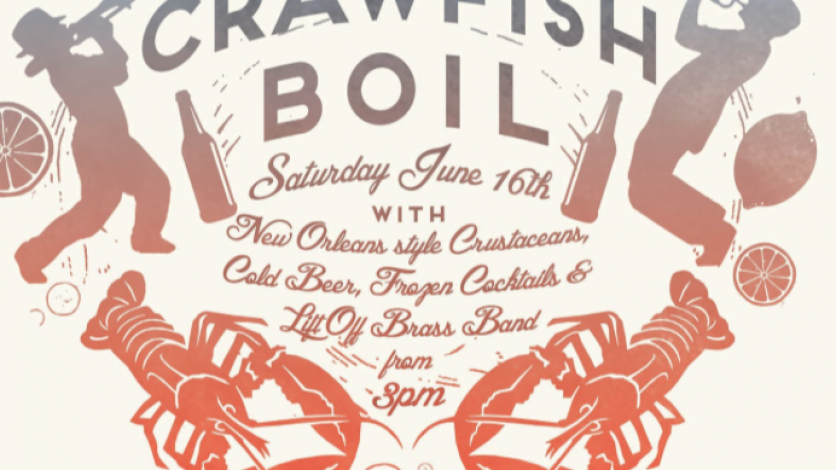 The crawfish boil at The Bonnie