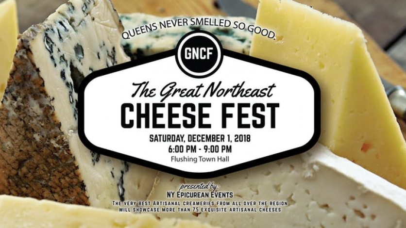 The Great Northeast Cheese Fest in Queens, New York.