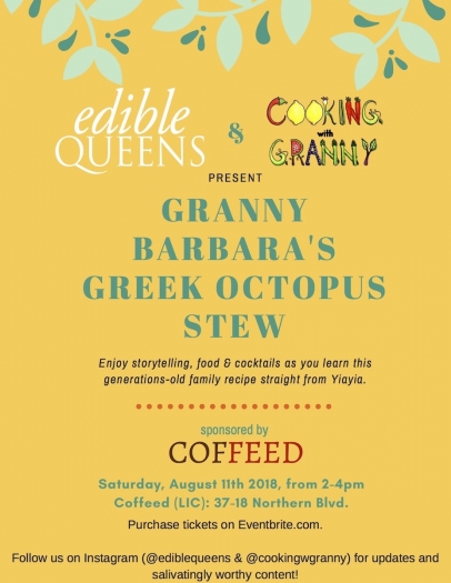 Cooking with Granny Greek Octopus Stew