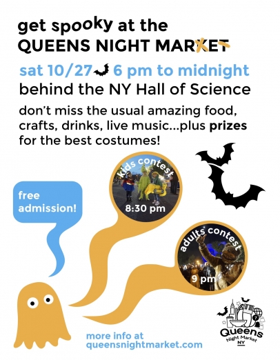 Queens International Night Market Halloween Party & Costume Contest