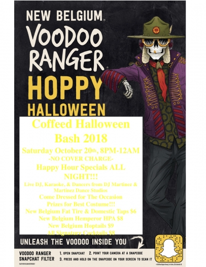 Halloween Bash at Coffeed Bar & Lounge