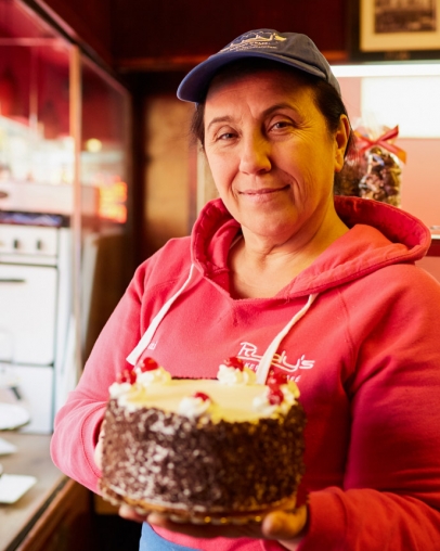 Antonetta Binanti and Cristina Nastasi are the owners of Rudy’s Bakery in Ridgewood, Queens.