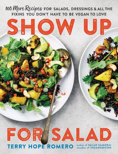 Vegan cookbook author and Queens native, Terry Hope Romero, talks about her new book Show Up for Salad.
