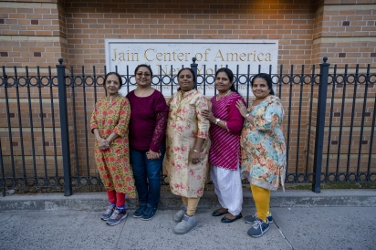 Enduring friendships forged over decades of volunteering as cooks at the Jain Center in Elmhurst