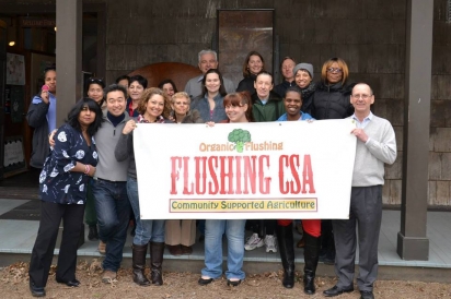 Members of the Flushing CSA team.