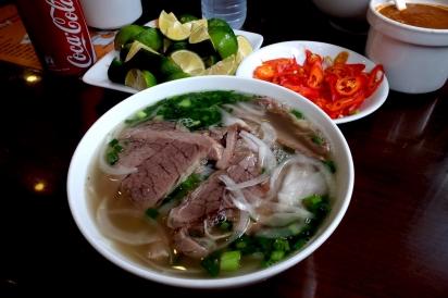 Phở, the broth with noodles that has become the little darling of the urban eater back home, is an early-20th-century invention.