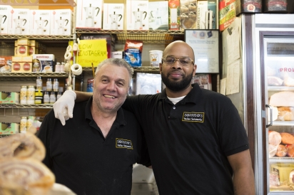 Sorriso Italian Pork Store in Astoria Queens New York.