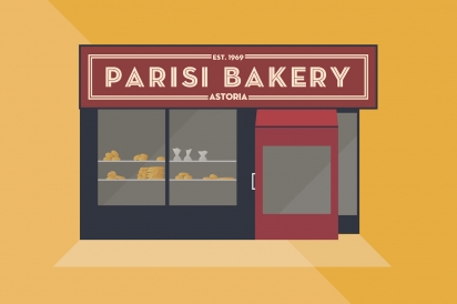 Parisi Bakery offers baked goods in Astoria, Queens.