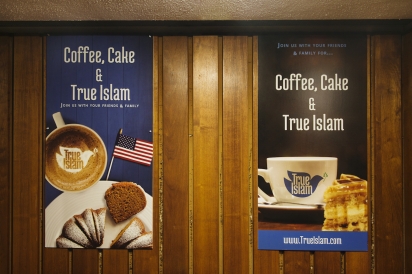 Coffee, Cake & True Islam meeting at Ahmadiyya Muslim Community Center in Queens.