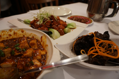 Hunan Kitchen of Grand Sichuan serves Chinese cuisine in Flushing.