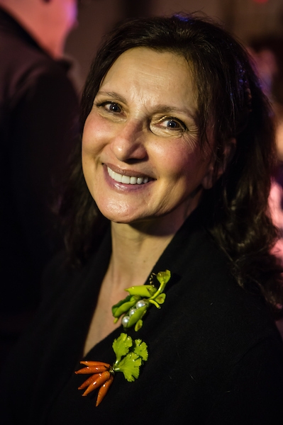 Food historian Francine Segan, judges at the 2017 Charcuterie Masters
