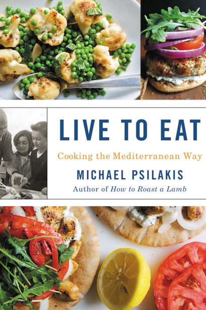 Chef Michael Psilakis's Live to Eat: Cooking the Mediterranean Way cookbook.