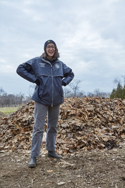 Emily Bachman is the Compost Program Manager at GrowNYC.