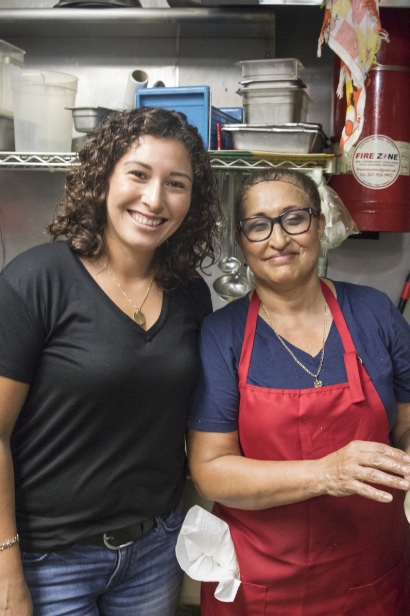 Astrid Portillo, the owner of Salvatoria, is the daughter of Margarita, who opened Mi Pequeño El Salvador in Queens.