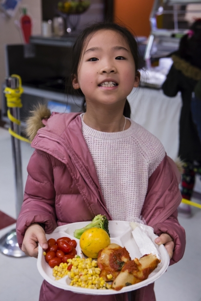 When P.S. 244 in Flushing, Queens switched to plant-based meals, other local schools followed suit.