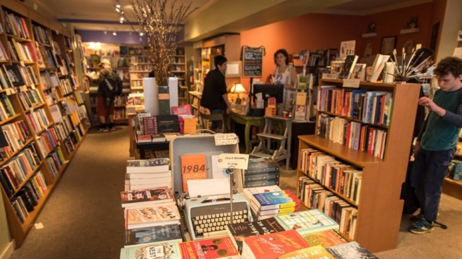 The Astoria Bookshop in Astoria.