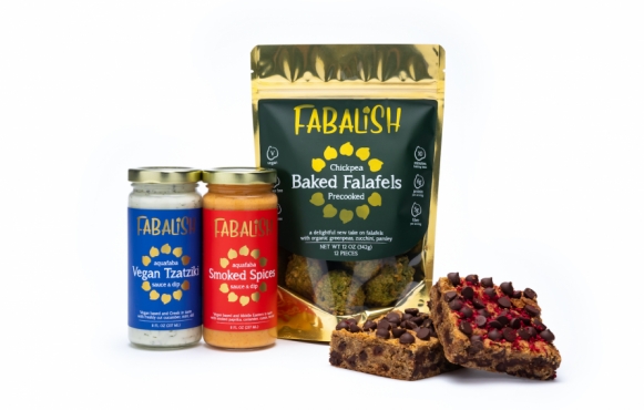 Fabalish foods is a line of products made from chickpeas and aquafaba.